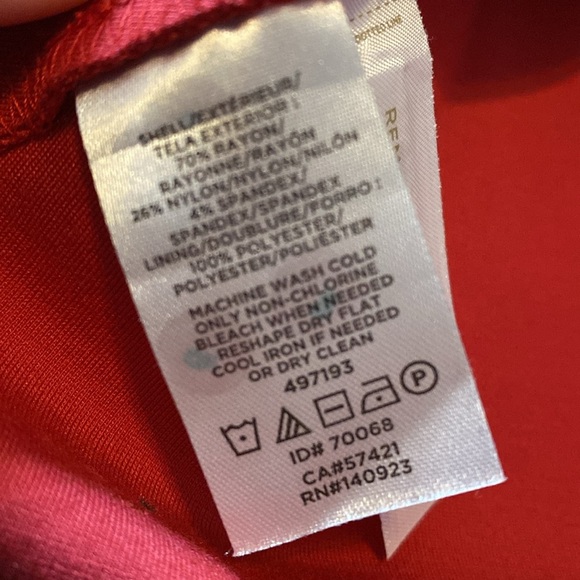 LOFT Women's Plus Size Drop Hem Pearl Trim Dress Size 18 - Picture 9 of 9